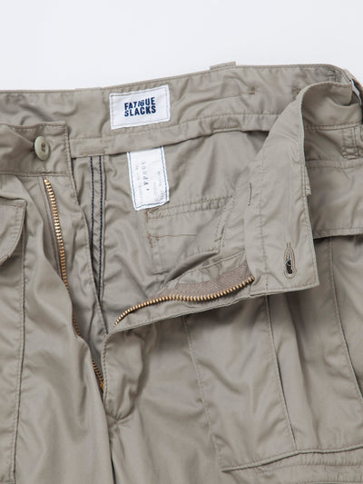 FP008 - FATIGUE SLACKS "ADVISOR SLACKS" / High Density Cotton Gabardine - Sand Beige