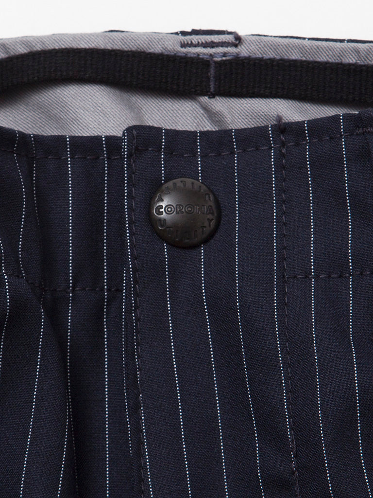 FP009・"M-51 SHORT SLACKS" / TR Oxford - Navy Stripe