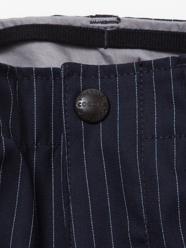 FP009・"M-51 SHORT SLACKS" / TR Oxford - Navy Stripe