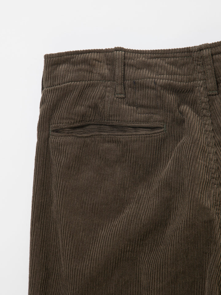FP010・"DESERT SLACKS" / Cotton Corduroy - Olive