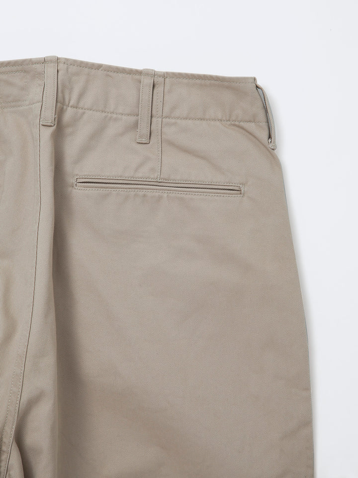 FATIGUE SLACKS - FP010・"DESERT SLACKS" / Cotton Chino Cloth - Khaki