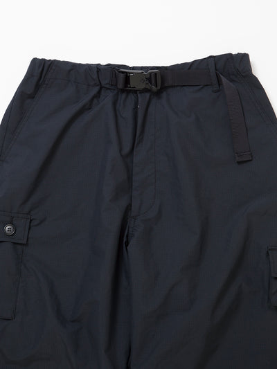 FP014E - FATIGUE SLACKS "TIGER EASY SHORT SLACKS" / Polyester Ripstop - Black