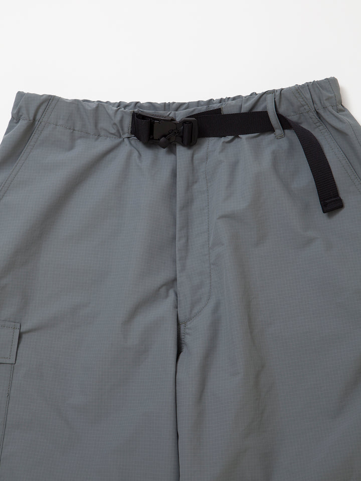 FATIGUE SLACKS - FP014E・"TIGER EASY SHORT SLACKS" / Polyester Ripstop - Light Grey