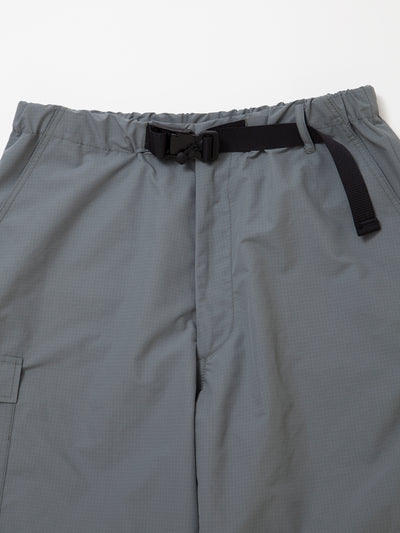 FP014E - FATIGUE SLACKS "TIGER EASY SHORT SLACKS" / Polyester Ripstop - Light Grey