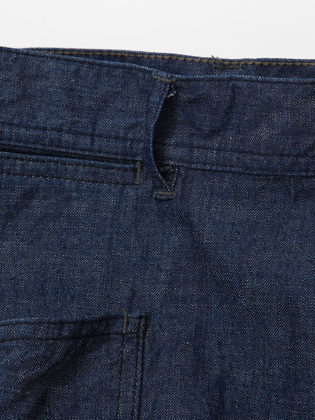 FP015・"UTILITY NAVY SLACKS" / High Density Indigo Denim