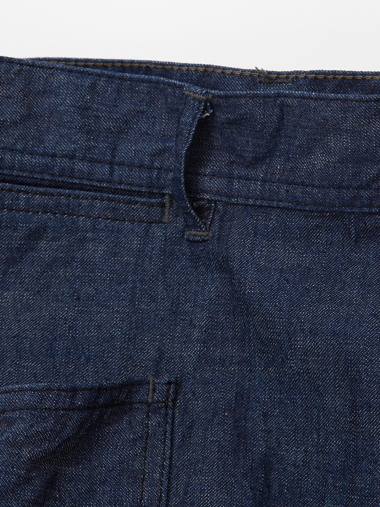 FP015 - FATIGUE SLACKS "UTILITY NAVY SLACKS" / High Density Indigo Denim