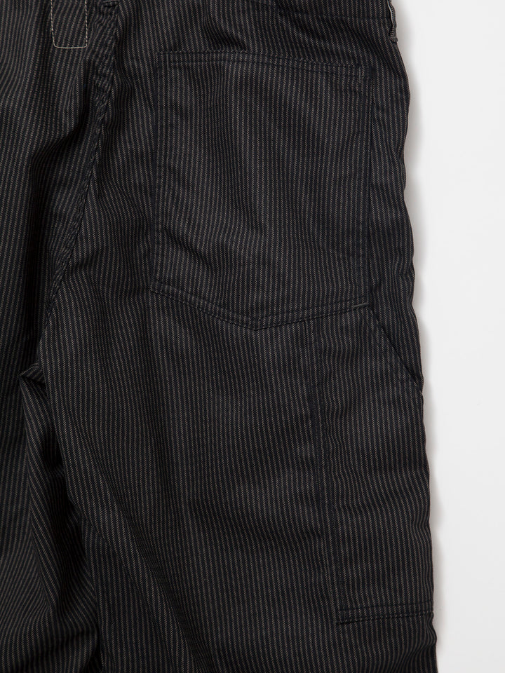 FATIGUE SLACKS - FP017・"UTILITY RM-43 SLACKS" / Black Key Stripe - Grey Stripe on Black