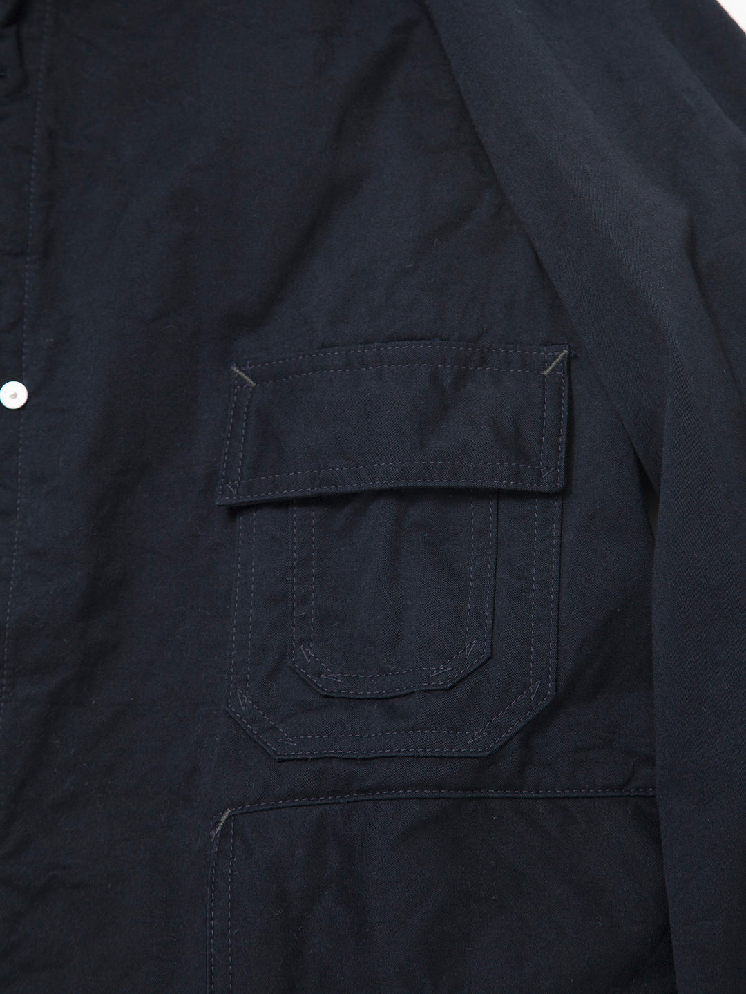 CJ001・Utility Game Jacket / TAKEYARI BIZEN #1 Twill - Midnight Navy