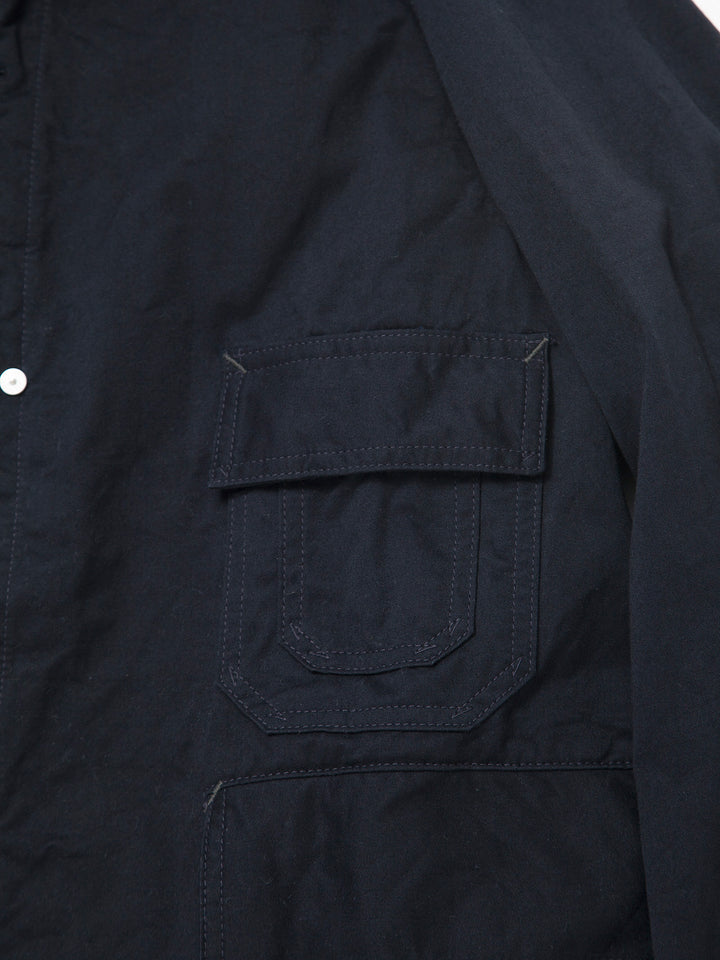 CJ001・Utility Game Jacket / TAKEYARI BIZEN #1 Twill - Midnight Navy
