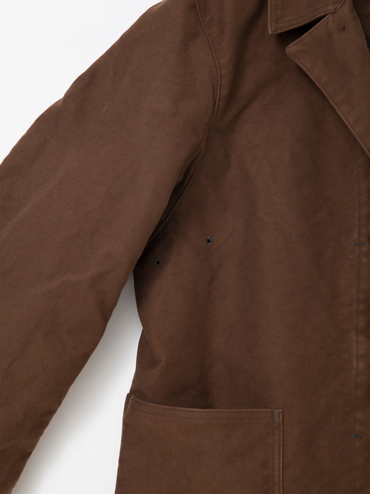 THE CORONA UTILITY - CJ002・Utility Work Coat / Cotton Moleskin / Brown