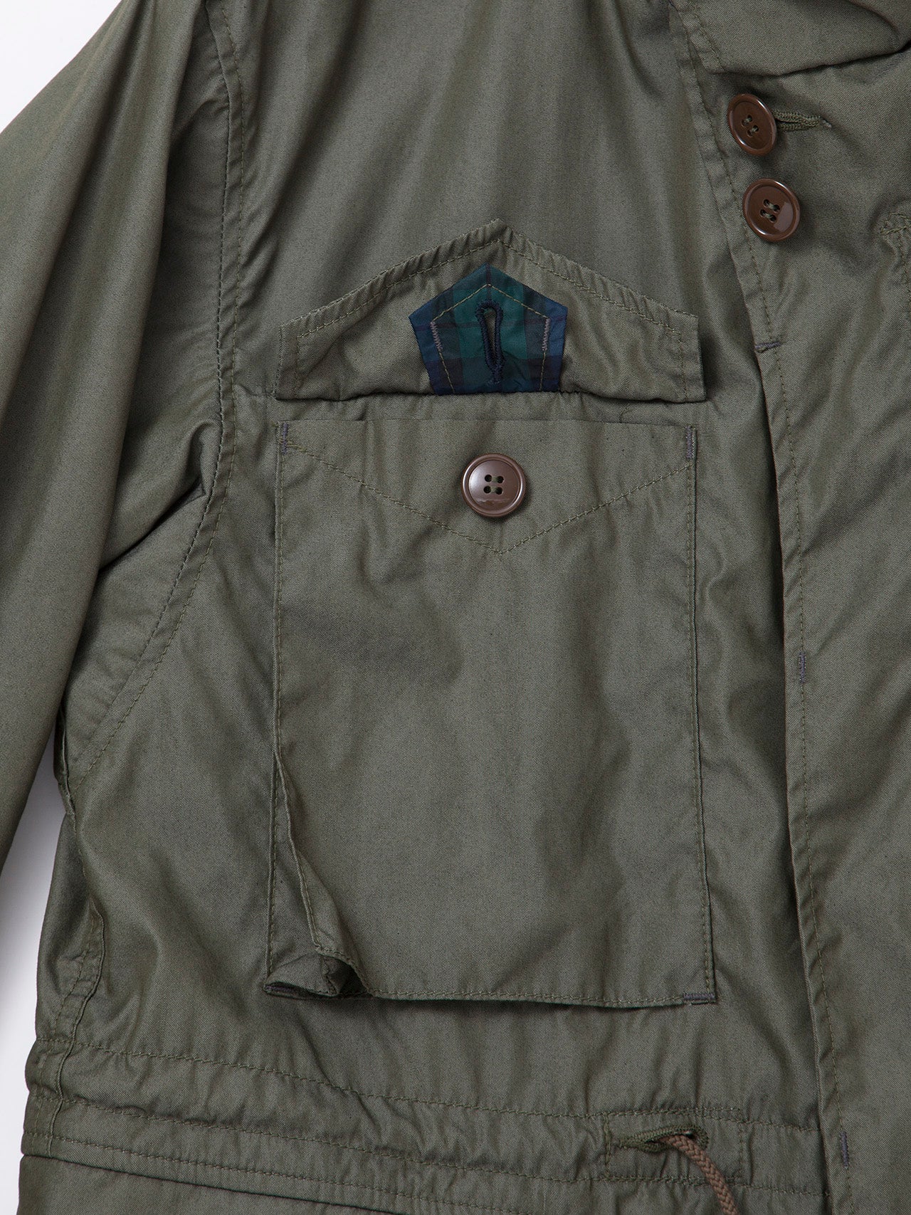CJ007 - CORONA・M-43 Field Jacket / USMC M-51 NYCO Blocks - OD