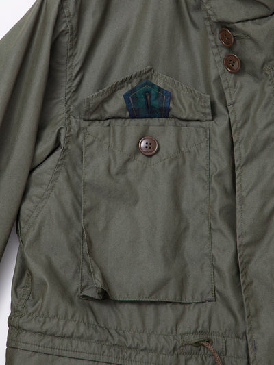 CJ007 - CORONA・M-43 Field Jacket / USMC M-51 NYCO Blocks - OD