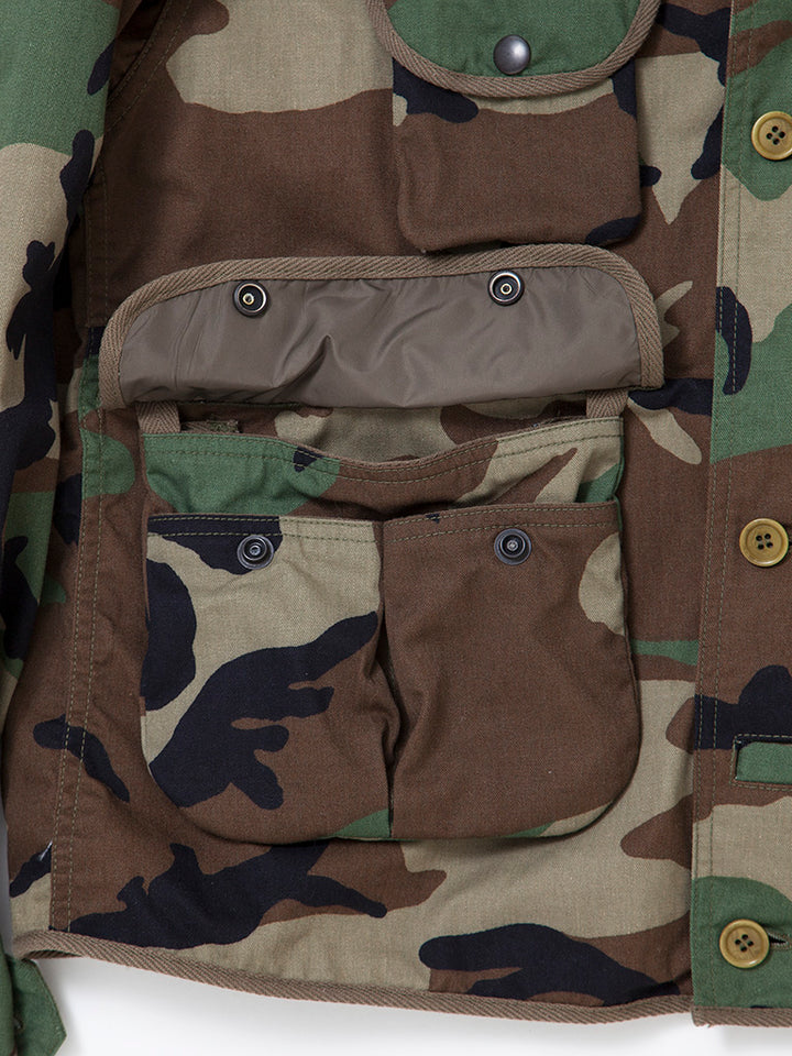 CJ039・Kerry's Parka 20 / NYCO Woodland Camouflage Pattern Twill from U.S