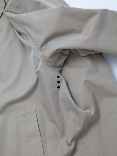 CJ046 - CORONA・Up Duster Coat RB21 / High Density Chambray Gabardine - Beige