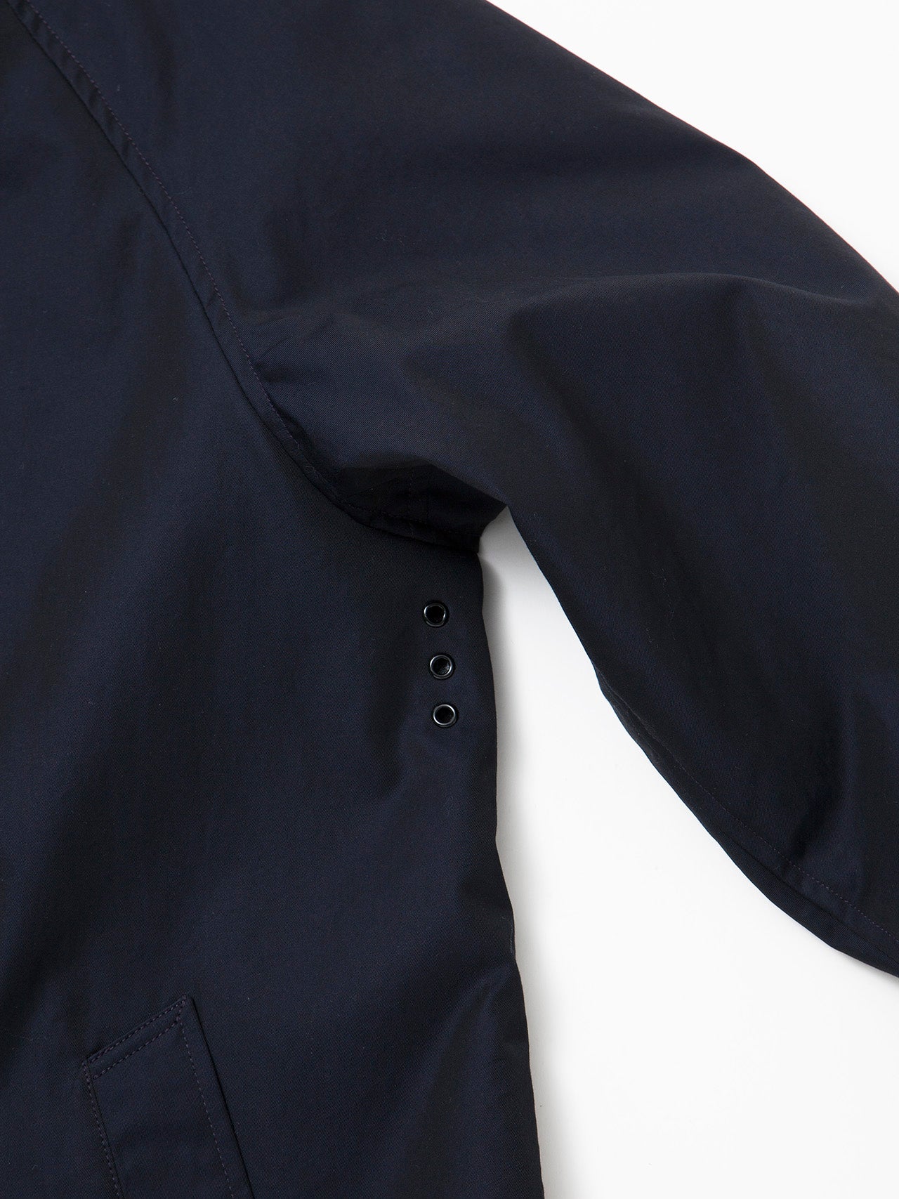 CJ046 - CORONA・Up Duster Coat RB21 / High Density Chambray Gabardine - Midnight Navy