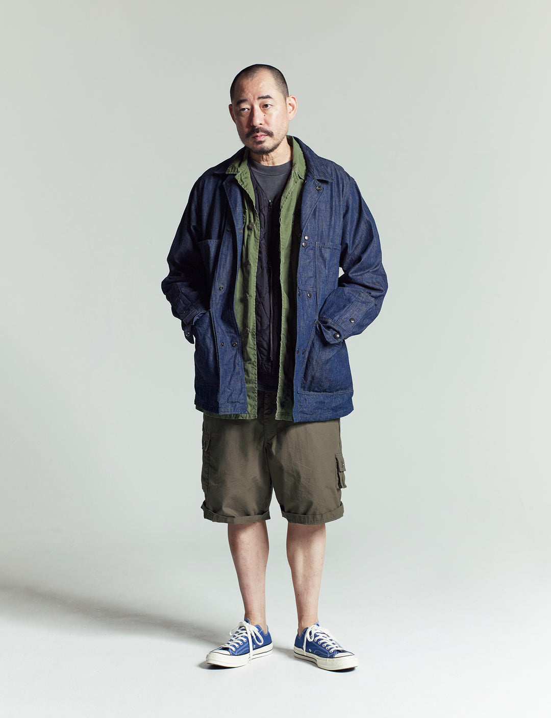 A-1 CLOTHING × THE CORONA UTILITY - CJ123A-1・Cross Town Jacket / Indigo Denim