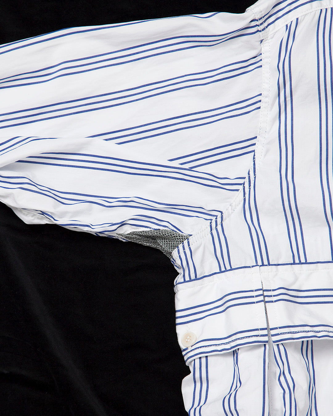 THE CORONA UTILITY・Hunter Hiker Jac Shirt / White × Blue
