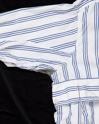 THE CORONA UTILITY・Hunter Hiker Jac Shirt / White × Blue