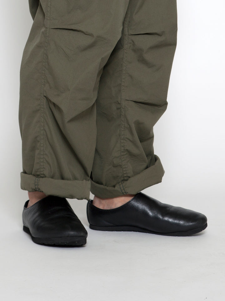 NAKAMURA SHOES × THE CORONA UTILITY - CZ010・Easy Slip-On / Kip Leather - Black