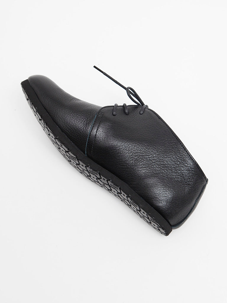 NAKAMURA SHOES × THE CORONA UTILITY - CZ011・Black Goat Skin