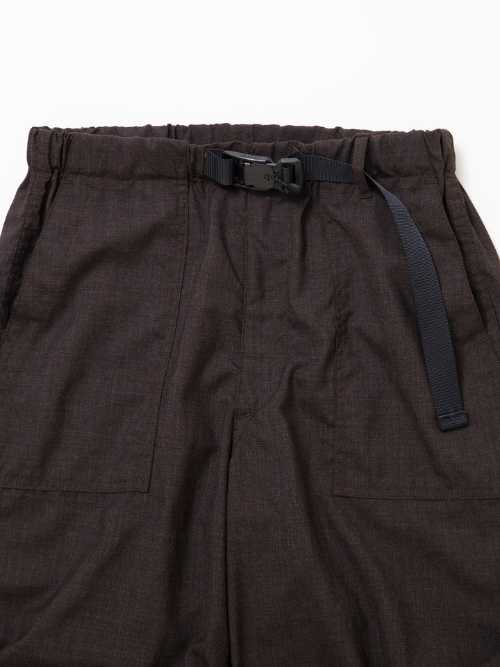 FP005E・"AGGRESSOR EASY SLACKS" / Wool Tropical Cloth - Brown