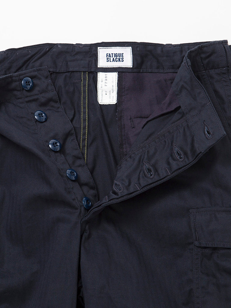 FP006 - FATIGUE SLACKS "JUNGLE SLACKS" / Cotton H.B.T - Navy