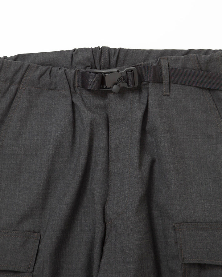 FP006E・JUNGLE EASY SLACKS / Heather Charcoal