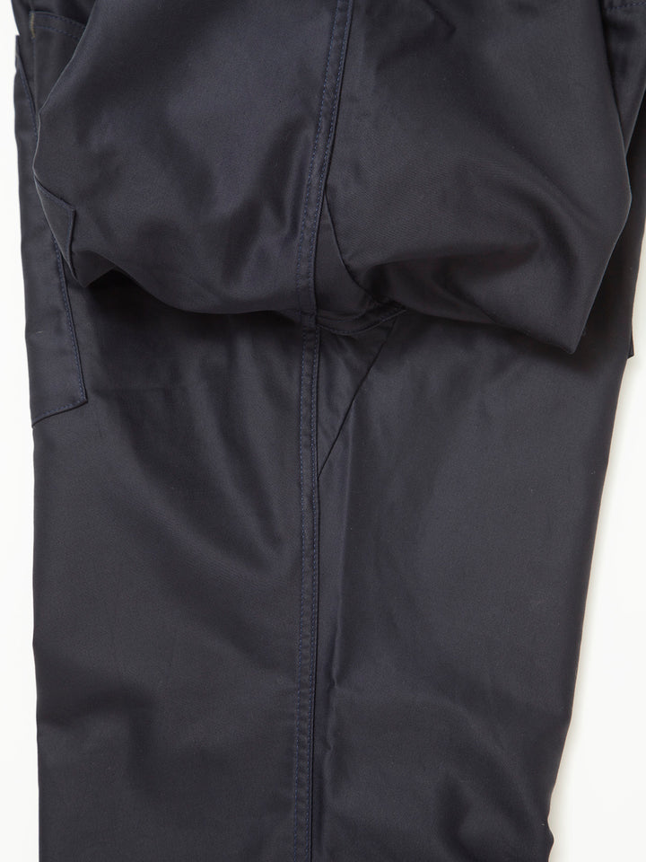 FP016・"SEAMANS SLACKS" / Giza Cotton Moleskin - Navy