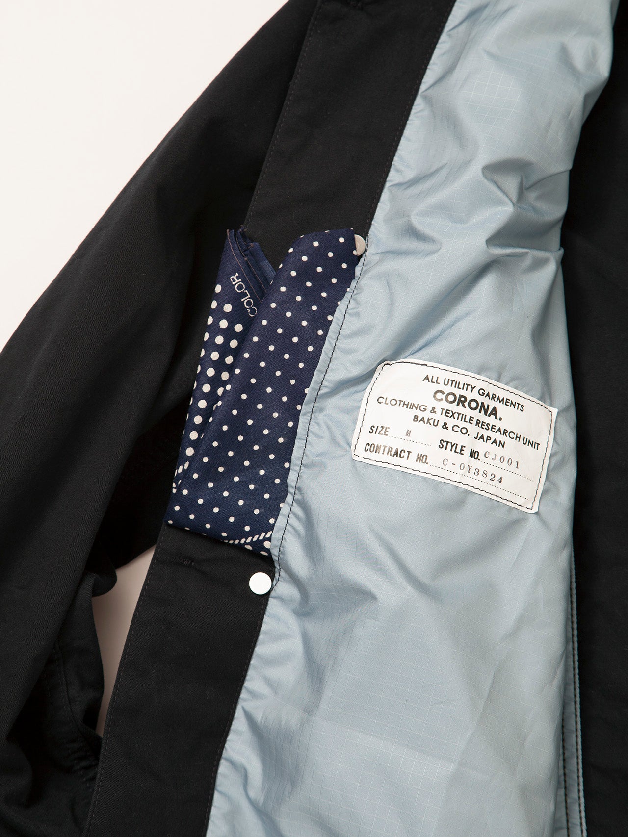 CJ001・Utility Game Jacket / TAKEYARI BIZEN #1 Twill - Midnight