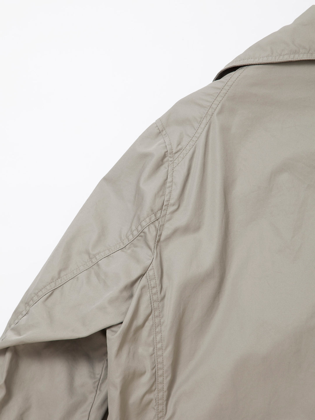 CJ009・Utility Mackinaw Coat / High Density Cotton Gabardine - Sand Beige