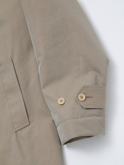CJ046 - CORONA・Up Duster Coat RB21 / High Density Chambray Gabardine - Beige