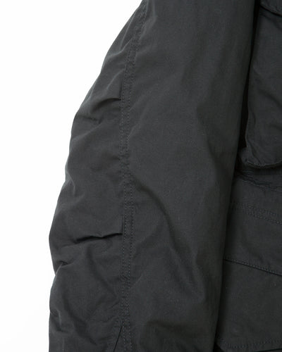 CJ112 - A-1 CLOTHING × THE CORONA UTILITY・M-65 Field Jacket / GI-Poplin × POLARTEC ALPHA - Black