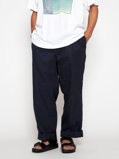 CP026E - CORONA・2T Desert Slacks / High Density Cotton Gabardine - Midnight Navy
