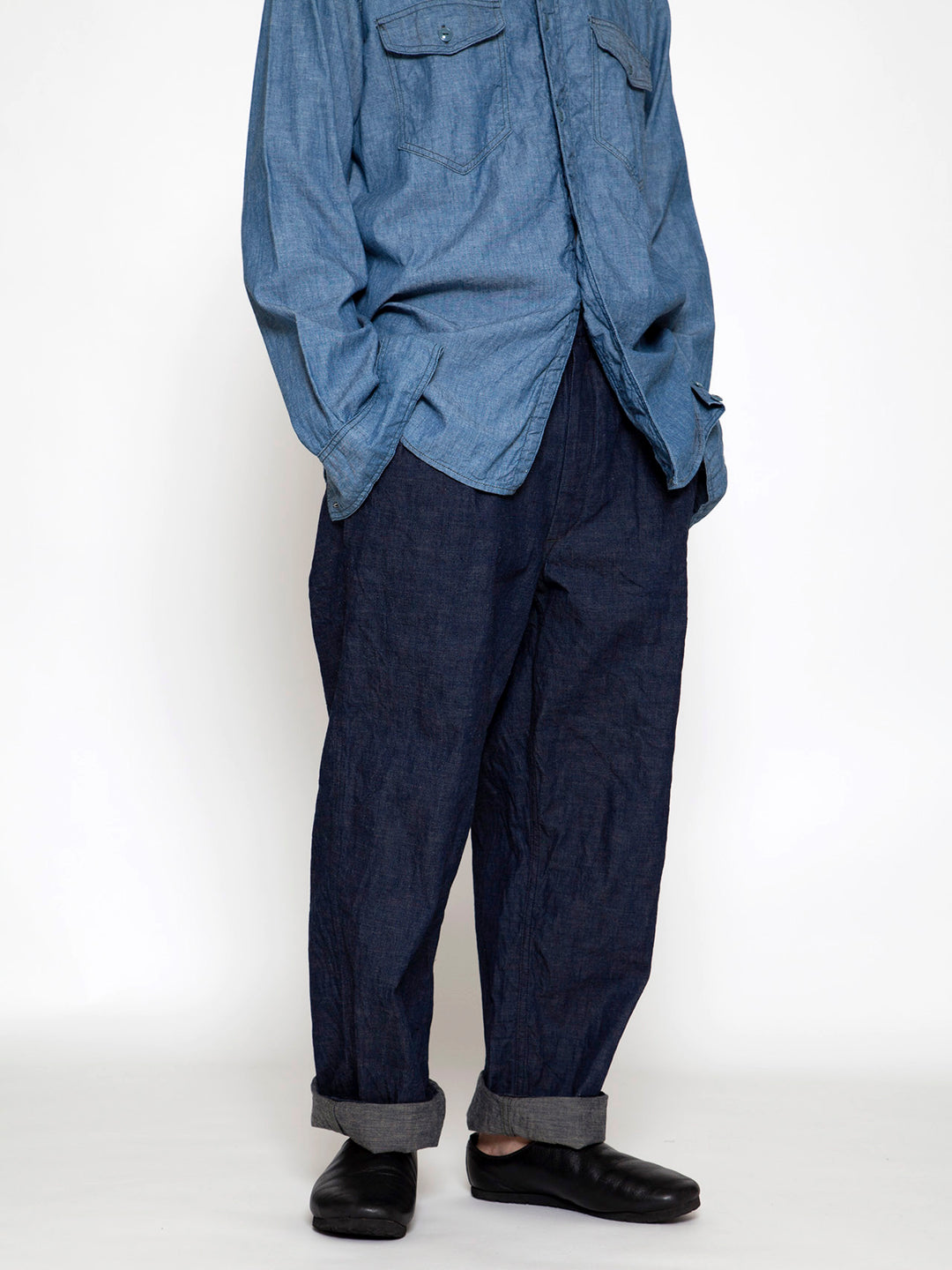 THE CORONA UTILITY - CP026E・2T Desert Slacks / 8.5oz High Density Indigo Denim