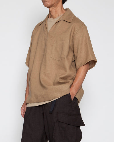 THE CORONA UTILITY・Utility Sailor Short Sleeve Jacket / Khaki