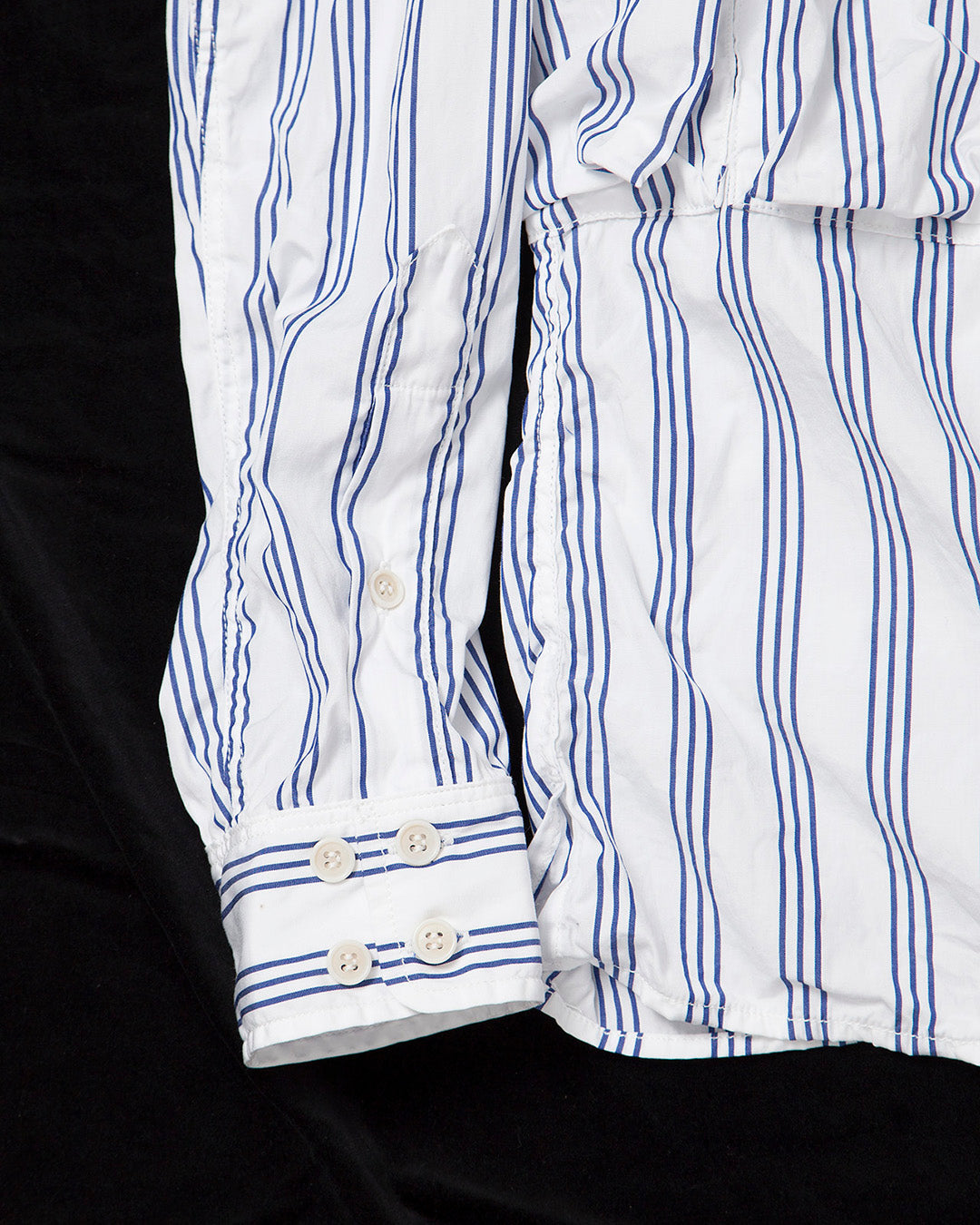 THE CORONA UTILITY・Hunter Hiker Jac Shirt / White × Blue