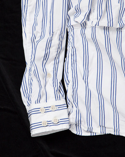 THE CORONA UTILITY・Hunter Hiker Jac Shirt / White × Blue