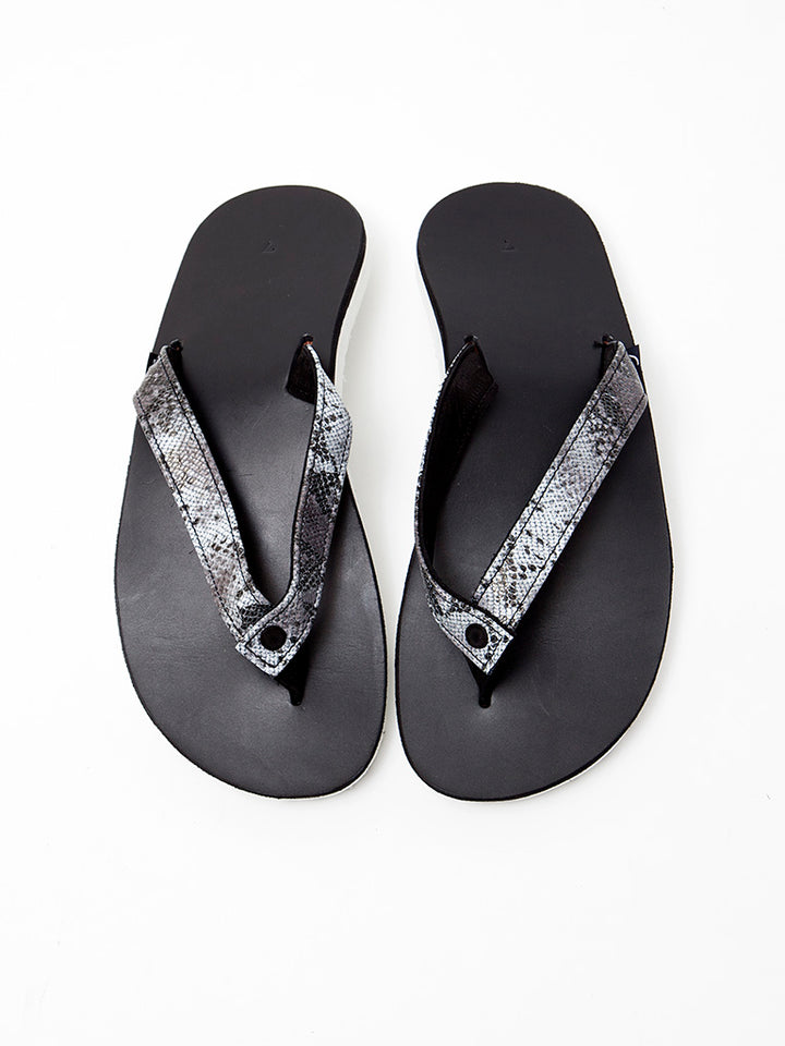 NAKAMURA SHOES × THE CORONA UTILITY - CZ002・PYTHON SANDALS