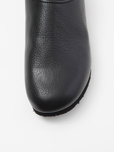CZ010 - NAKAMURA SHOES × CORONA・Goat Skin Easy Slip-On - Black