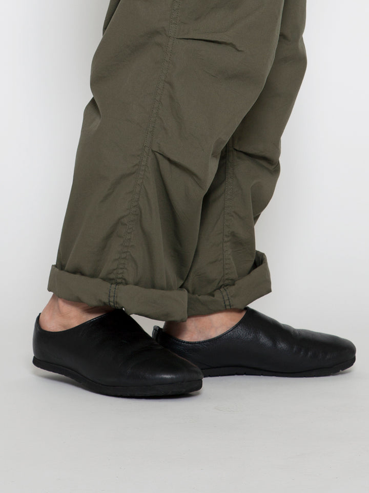NAKAMURA SHOES × THE CORONA UTILITY - CZ010・Easy Slip-On / Kip Leather - Black