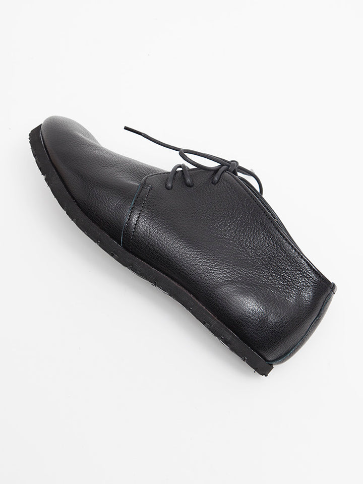 NAKAMURA SHOES × THE CORONA UTILITY - CZ011・Black Goat Skin Easy Chukka