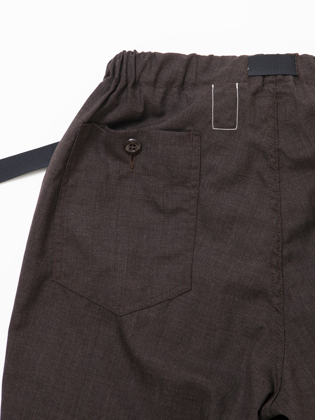 FP005E・"AGGRESSOR EASY SLACKS" / Wool Tropical Cloth - Brown