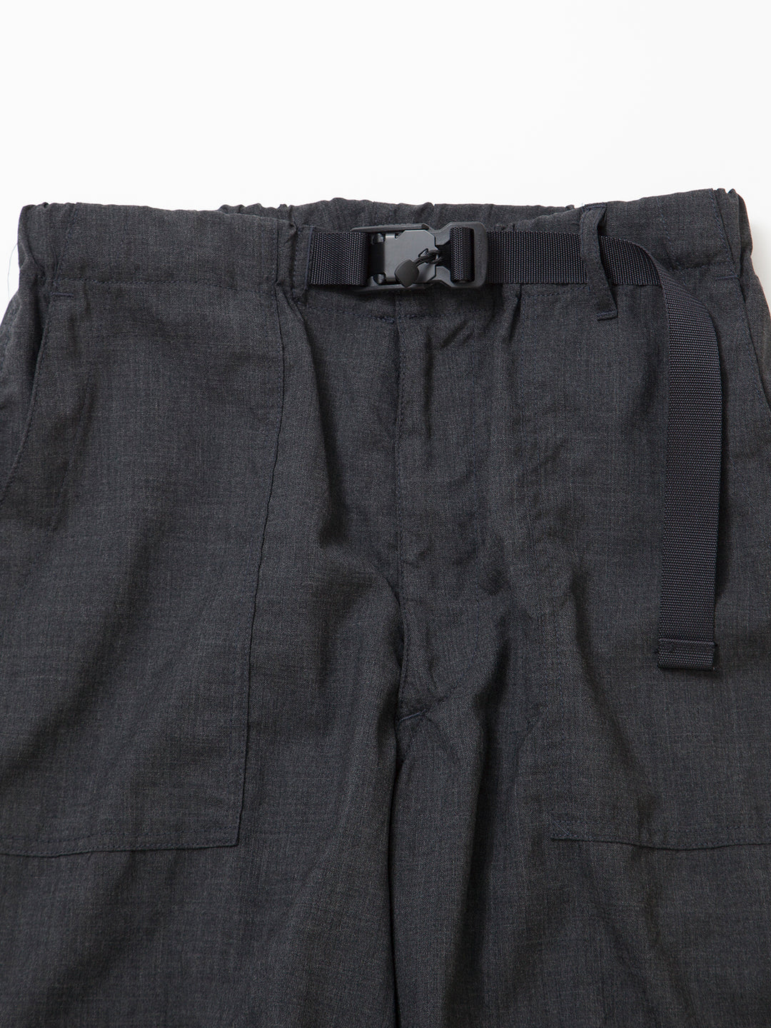 FP005E・"AGGRESSOR EASY SLACKS" / Wool Tropical Cloth - Charcoal