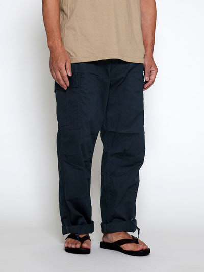FP006 - FATIGUE SLACKS "JUNGLE SLACKS" / Cotton H.B.T - Navy
