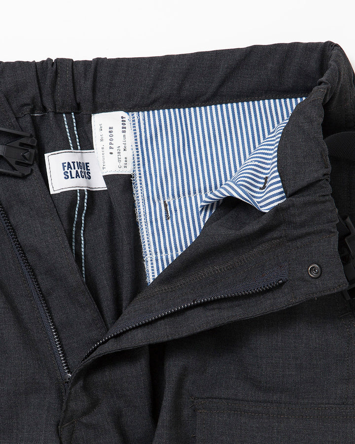 FP006E・JUNGLE EASY SLACKS / Heather Charcoal