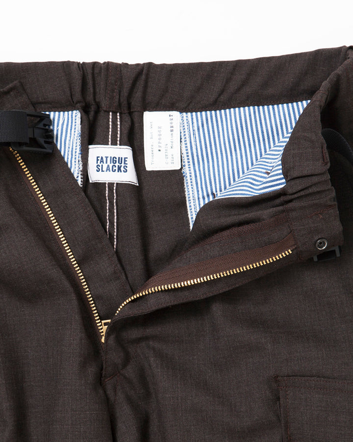 FP006E・JUNGLE EASY SLACKS / Heather Brown