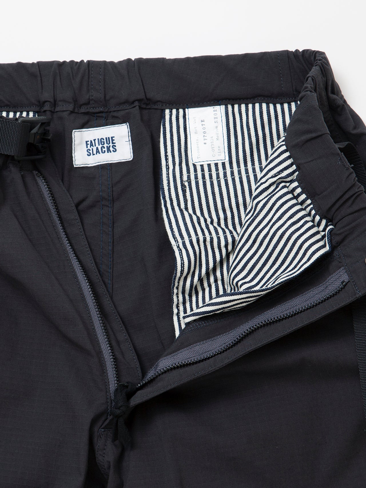 FP007E - FATIGUE SLACKS "EX-48 EASY SLACKS" / Nylon + Cotton Ripstop - Charcoal