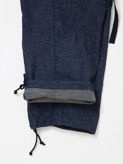 FP013 - FATIGUE SLACKS "VIETNAM SLACKS" / 8.5oz High Density Indigo Denim