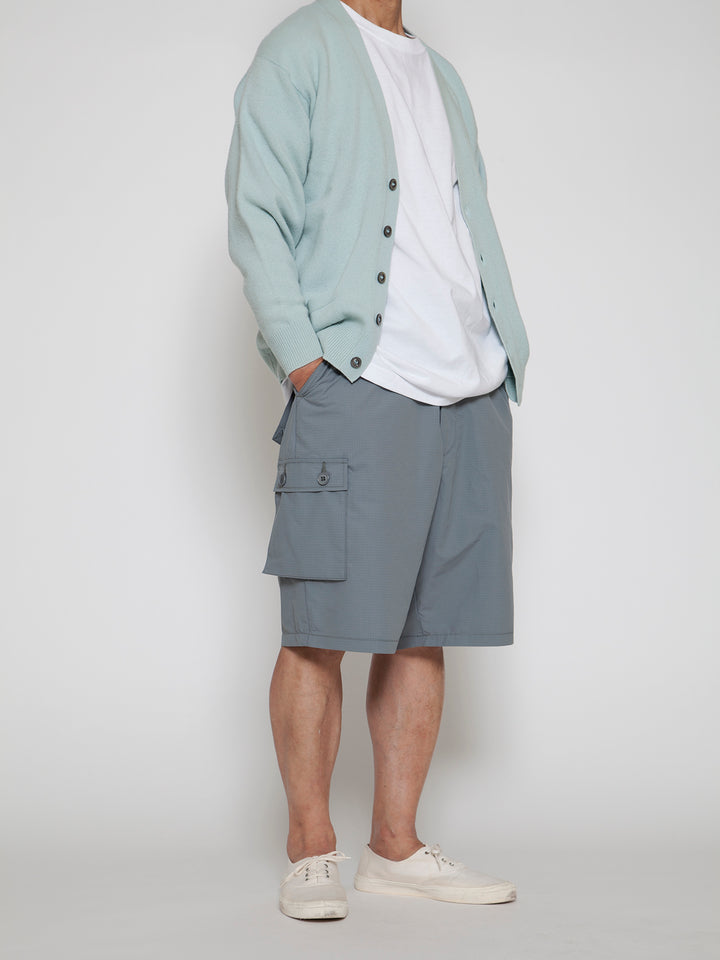 FATIGUE SLACKS - FP014E・"TIGER EASY SHORT SLACKS" / Polyester Ripstop - Light Grey