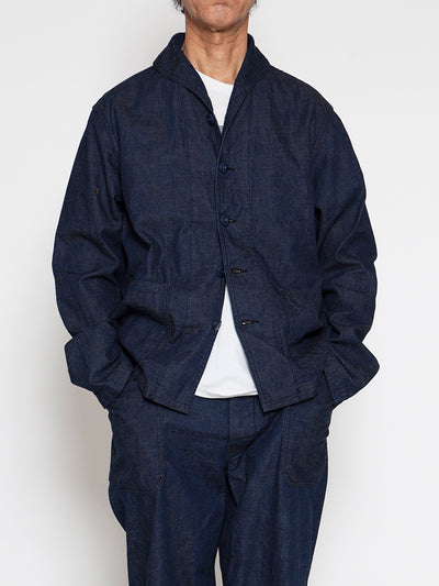 CJ004 - CORONA・Utility Navy Jumper / High Density Indigo Denim
